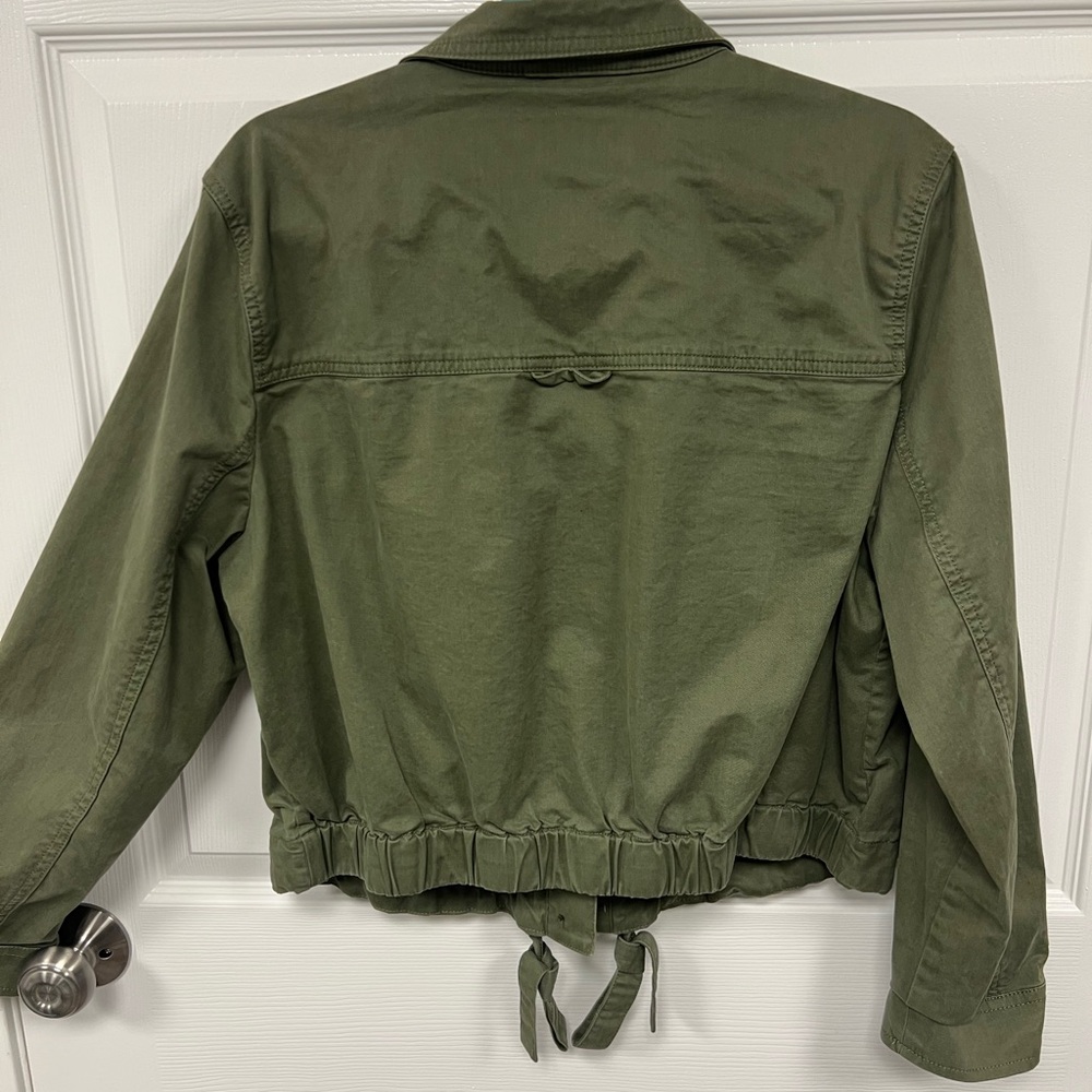 Banana Republic Olive Utility Jacket for Women - Picture 2 of 4